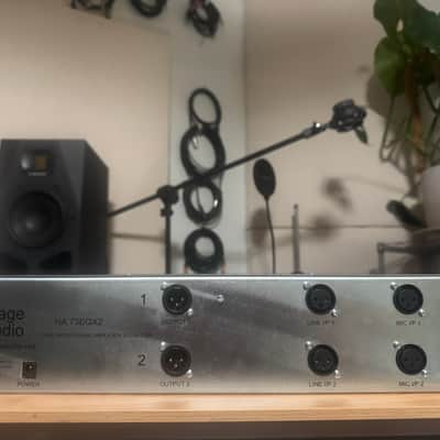 Heritage Audio HA-73 EQX2 Elite Series Dual-Channel Mic Preamp / EQ 2017 - 2019 - Blue image 2