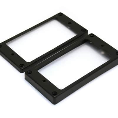 Curved Humbucking Pickup Ring Set For Epiphone - BLACK