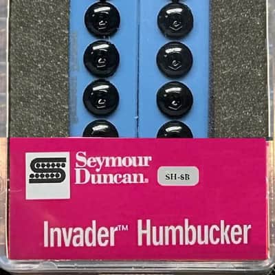 Seymour Duncan SH-8B Invader Bridge Humbucker - BLUE image 2