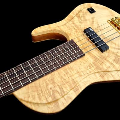 Joseph Contrabass 5 String Bass Guitar in Natural - Tribute to A.J. 2023 - image 5
