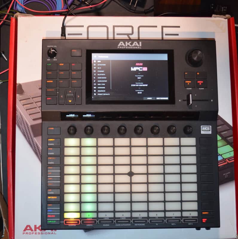 Akai Force Standalone Music Production / DJ Performance System 2019 - Black image 1