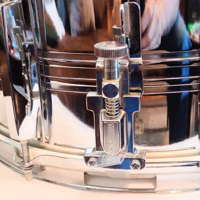 YAMAHA STEEL SNARE DRUM-CHROME-FREE SHIP TO C-USA! image 10