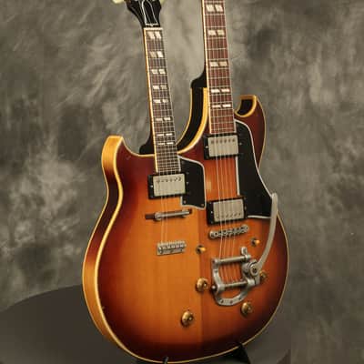 1959 Gibson Double Mandolin EMS-1235 Doubleneck w/factory Bigsby Sunburst image 9