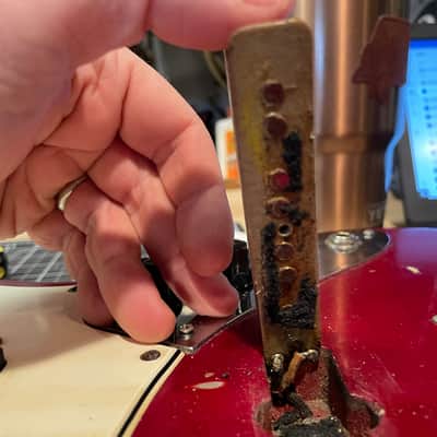 Fender Jazz Bass 1964 - Candy Apple Red image 11