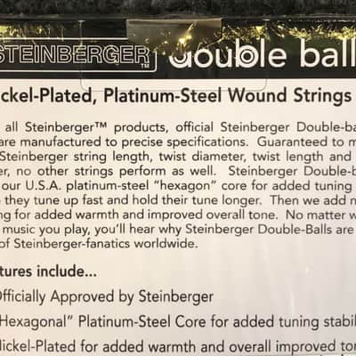 Steinberger Double Ball Standard Non Calibrated 6 String Guitar Strings image 2