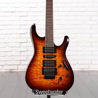 Ibanez S670QM Electric Guitar - Dragon Eye Burst (S670QMDEBd1) image 1