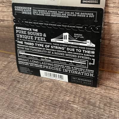 D'Addario EHR350 XL Half Rounds ~ Semi-Flat Wound ~ Jazz Light ~ Electric Guitar Strings ~ 12-52, wound 3rd ~ NIB image 2
