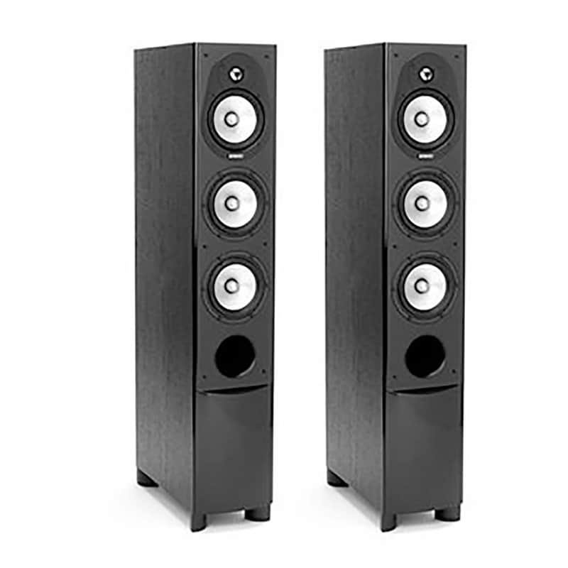 Energy Connoisseur CF-50 5.5" 250W 2.5-Way Floorstanding Speaker, Black, 2-Pack image 1