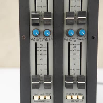 2 Trident A-Range Console Channel Strips In Boutique Audio Powered Rack #55794 image 19