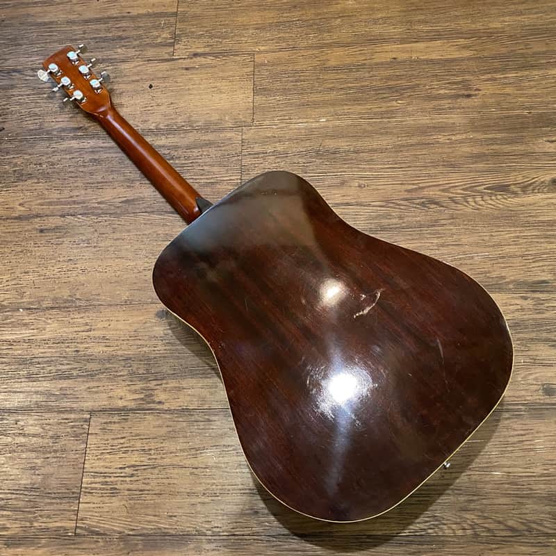 Yamaki Deluxe Folk No.115 1972 Acoustic Guitar Japan Vintage