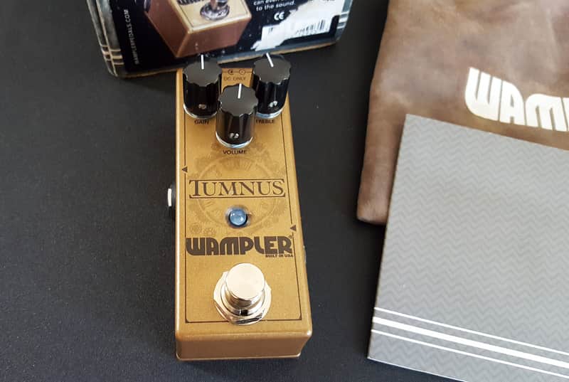 Wampler Tumnus V2 Overdrive - Gold image 1