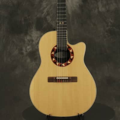 1995 Ovation Country Artist model 6773 nylon string electric acoustic image 2