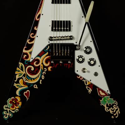 Epiphone Inspired by Gibson Custom Series Limited Jimi Hendrix "Love Drops" Flying V - One of 2200 Worldwide image 1