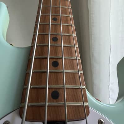 Sterling StingRay Ray34HH Daphne Blue Roasted Maple Neck image 4