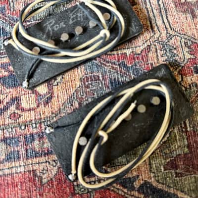 Ron Ellis Jazzmaster Pickup Set w/Antique Parchment Covers (Authorized Dealer) image 2
