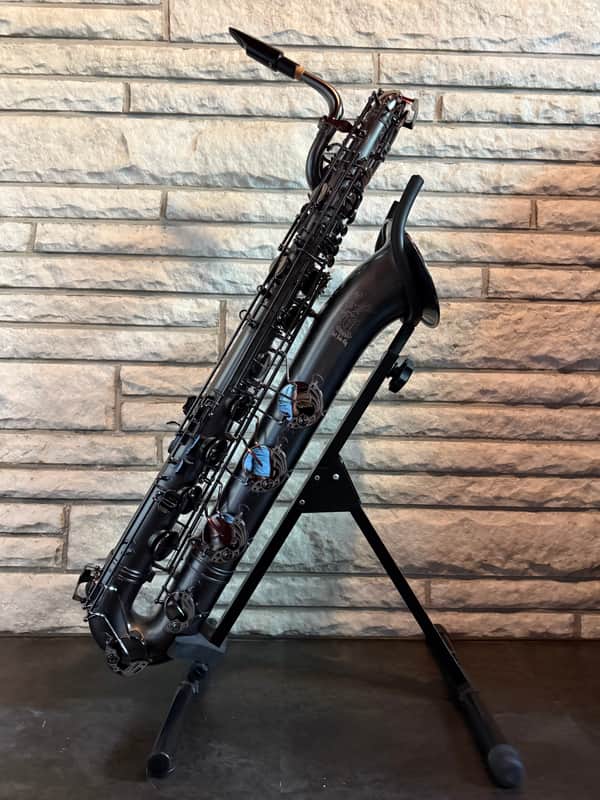 Cannonball Big Bell Stone Series Baritone Saxophone B5-BiceB Raven (with 2 sets of stones)