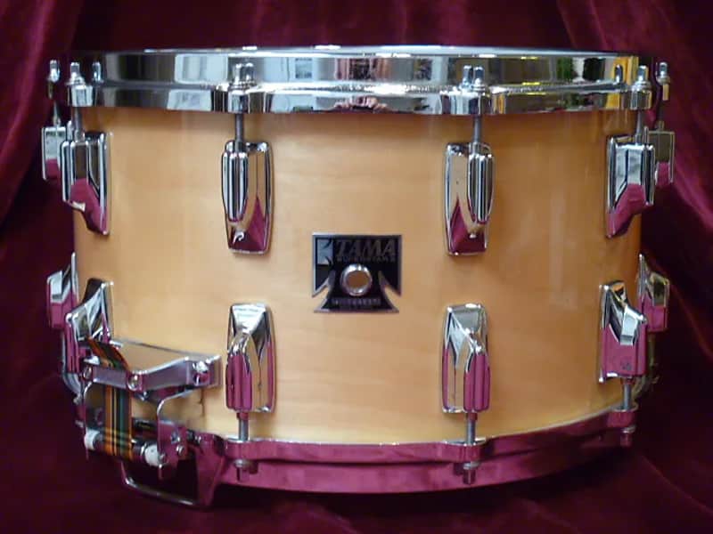 Tama "Split Lug" Superstar Artwood Mastercraft Birch 8x14" Snare Drum 1980 - 1982 image 1