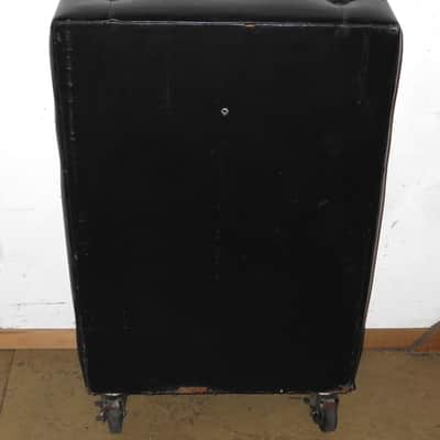 Vintage Plush 2-15" Bass Guitar Cabinet! Kustom Black Tuck and Roll! image 2