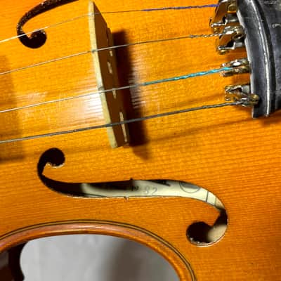 Cremona 4/4 Violin with Case, Bow, and Accessories - 1982 image 12