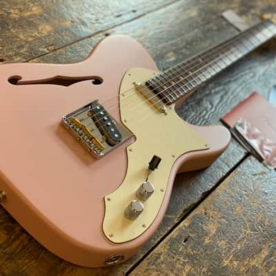 Fender Japan Limited Edition 2024 Domestic Only Kusumi Pink Thinline Telecaster image 3