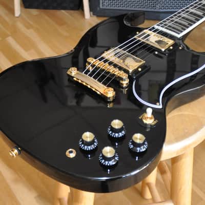 EPIPHONE SG Custom EB Ebony / 2025 Open Book Headstock / by Gibson / 24121526698 image 4