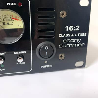 TL Audio A4 Ebony Series Class A + Tube 16x2 Summing Mixer 2010s - Black image 2