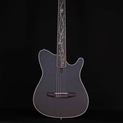 Ibanez TOD10N Tim Henson Nylon Signature Model, Transparent Black Flat image 5