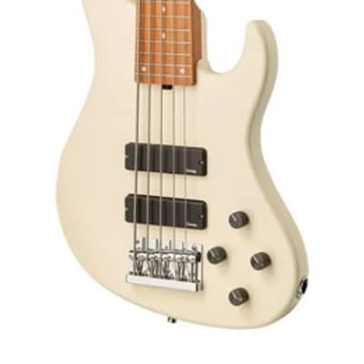 Sadowsky MetroExpress 5-String 24-Fret Modern Bass Roasted Maple Fingerboard 5-String Solid Olympic White image 5
