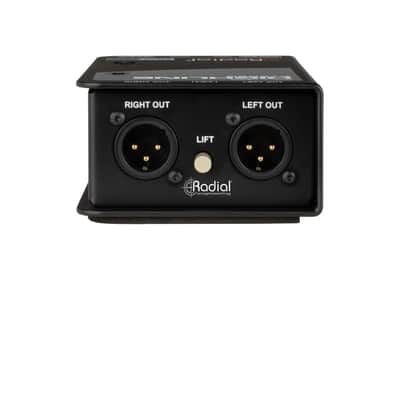 RADIAL ENGINEERING HIGHLINE STEREO Boîtes de direct - Isolateur Stéréo pour Simulateur Ampli image 5