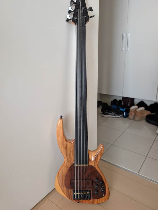 2007 Chris Larkin Reactor 5B Custom Bass | Irish Luthier | Aero