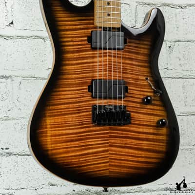 Sterling By Music Man B-Stock Sabre Electric Guitar - Cobra Burst w/ Bag (#9861) image 2