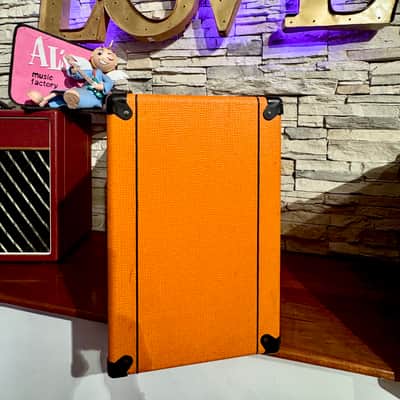 Orange AD 15 1x12” Signed by Antonio Vega (Nacha Pop) Checked by Pablo Kahayan “Collector’s Spanish Pop Star Piece” image 13