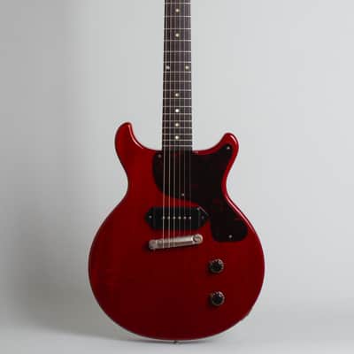 Gibson Les Paul Junior Solid Body Electric Guitar (1960), ser. #0-7205, brown tolex hard shell case. image 1