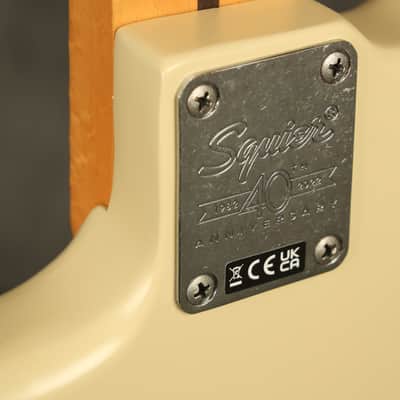 '22 Squire /Fender 40th Anniversary Vintage Edition Jazzmaster Satin Desert Sand image 18