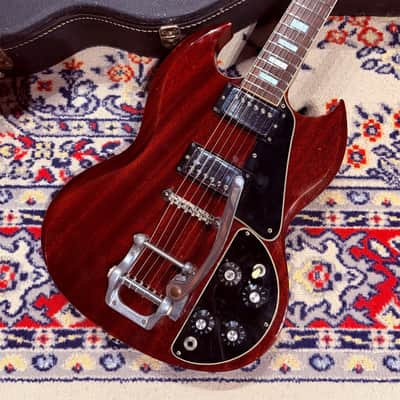 1971 Gibson SG Deluxe USA - Cherry w/ OHSC image 3