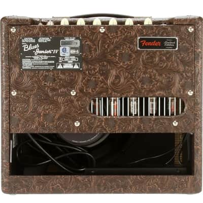 Fender Blues Junior IV FSR Limited Edition "Western" 15-Watt 1x12" 2023 - Brown Western Tolex image 3