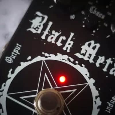 666 MADE::Black Metal Pedal DRAGONFLY BM-1 image 1