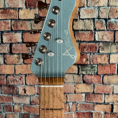 Alpher Instruments Cobia Prime V2 Baritone 2024 - Ice Blue Metallic image 12