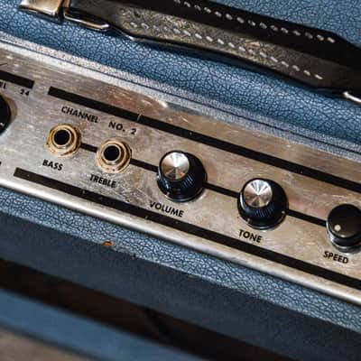 Supro Model 24 18-Watt 1x12" Guitar Combo with Tremolo Mid 1960s - Blue Rhino image 6