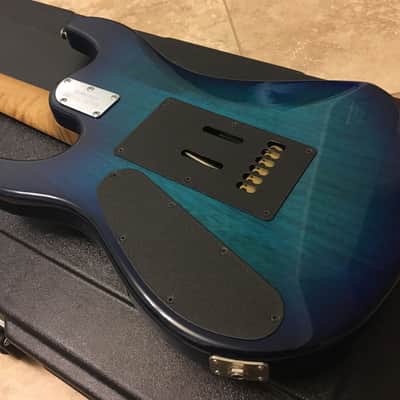Ernie Ball Music Man Petrucci JP6 PDN - Neptune Blue! image 6