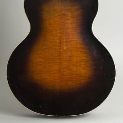 Epiphone Deluxe Arch Top Acoustic Guitar (1931), ser. #5016, black hard shell case. image 4