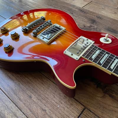 1988 Orville by Gibson Les Paul Standard Electric Guitar Bill Lawrence Humbuckers Sunburst Terada Factory image 7