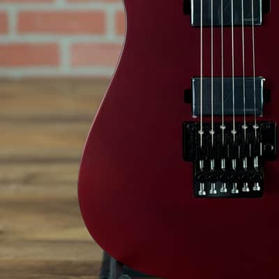 ESP LTD M-1000 Electric Guitar - Candy Apple Red Satin image 4
