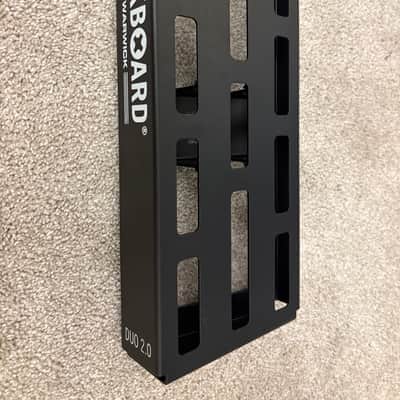 Rockboard DUO-2.0-B Pedalboard with Gig Bag 2018 - 2022 - Black image 2