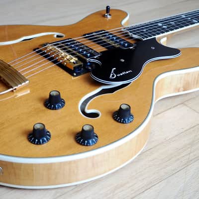 1971 Ovation Thunderhead Storm Series Vintage Hollowbody Electric Guitar Blonde image 6