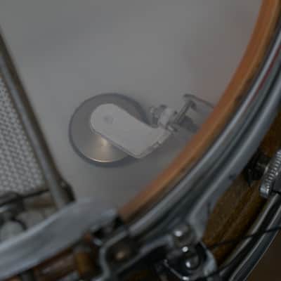 Rogers 5x14" Dynasonic Wood Snare Drum - 1960s Gold Sparkle Pearl image 9
