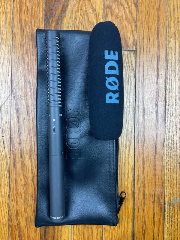 RODE NTG2 Shotgun Microphone 2007 - Present - Black image 1