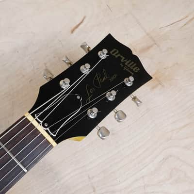 Orville by Gibson LPJ-D Les Paul Junior DC 1990 TV Yellow Japan Jr w/ Gig Bag image 4