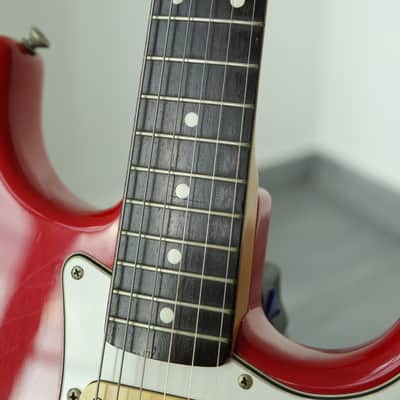 1984 Squier by Fender JV strat stratocaster MIJ Japan torino red image 6