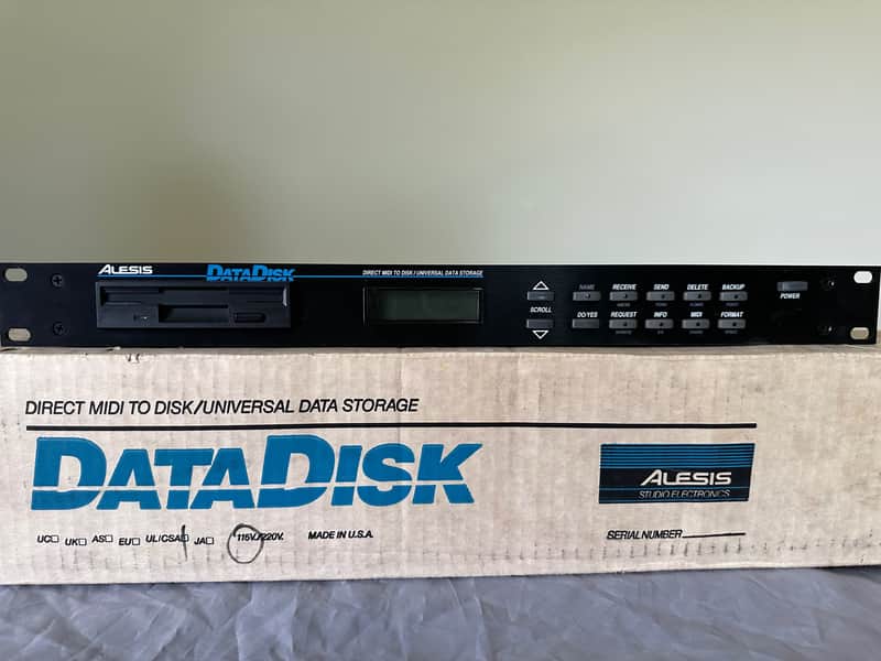 Alesis DataDisk Direct MIDI to Disk Recorder w/ OEM Power Supply image 1